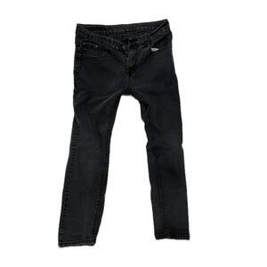 RRJ Black Straight Jeans 34x28
